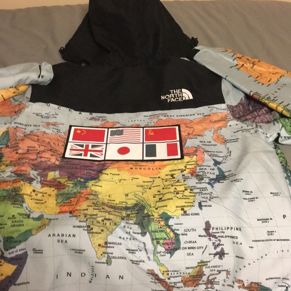 Supreme map coaches jacket - Picture 6 of 8
